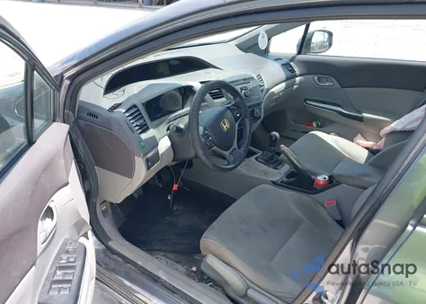 2012 Honda Civic Lx from USA, damaged, VIN 19XFB2E59CE064666